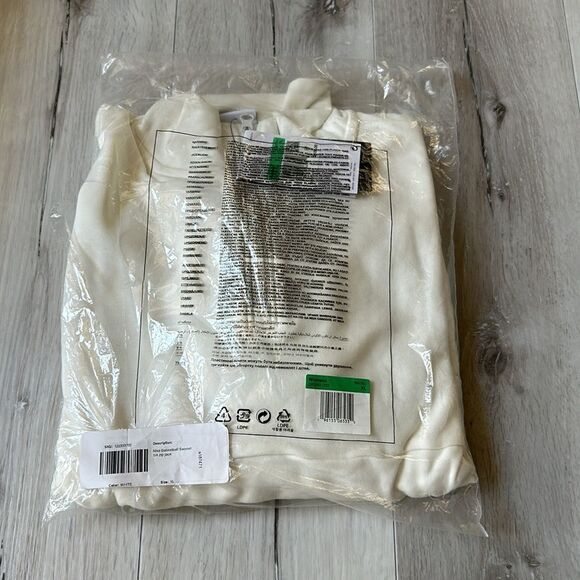 Nike Dri-fit Swoosh Fly 1/4 Zip Basketball Sweatshirt Size XL in White NWT - Picture 7 of 9